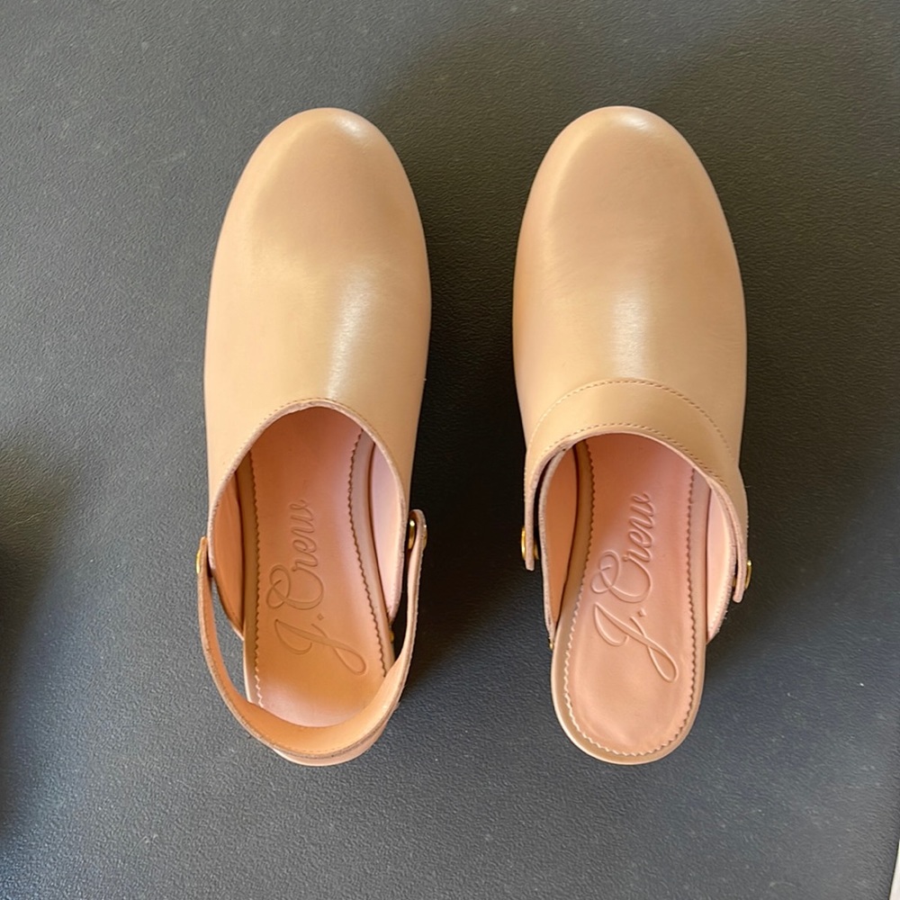 J.Crew convertible leather Clogs
